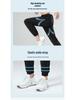 Men's Quick-Dry Nylon Ice Silk Sports Pants: Outdoor, Drapey, Cuffed, Casual, High-Elasticity Trousers.