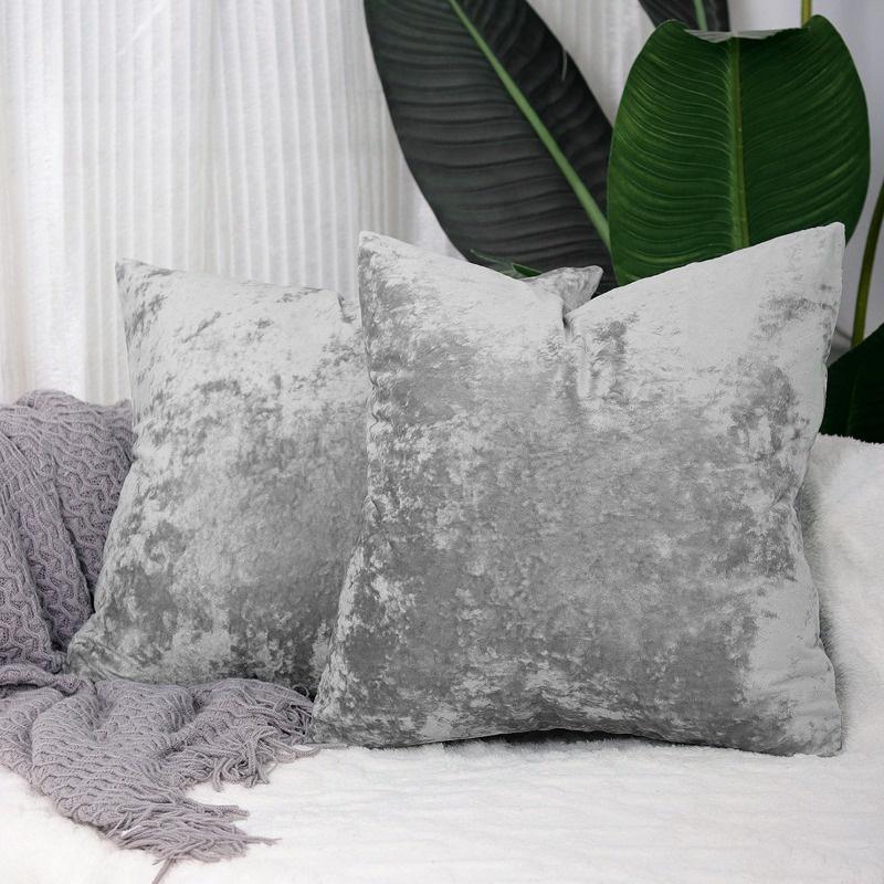 1pcs 45x45cm Velvet Plain Solid Color Pillow Cover Nordic Style Throw Pillow Case Fashion Home Decoration Cushions Covers