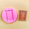 Picture Frame Silicone Molds for Epoxy Resin Candle Soap Decoration Fondant Silicone Molds for Chocolate Candy Cake