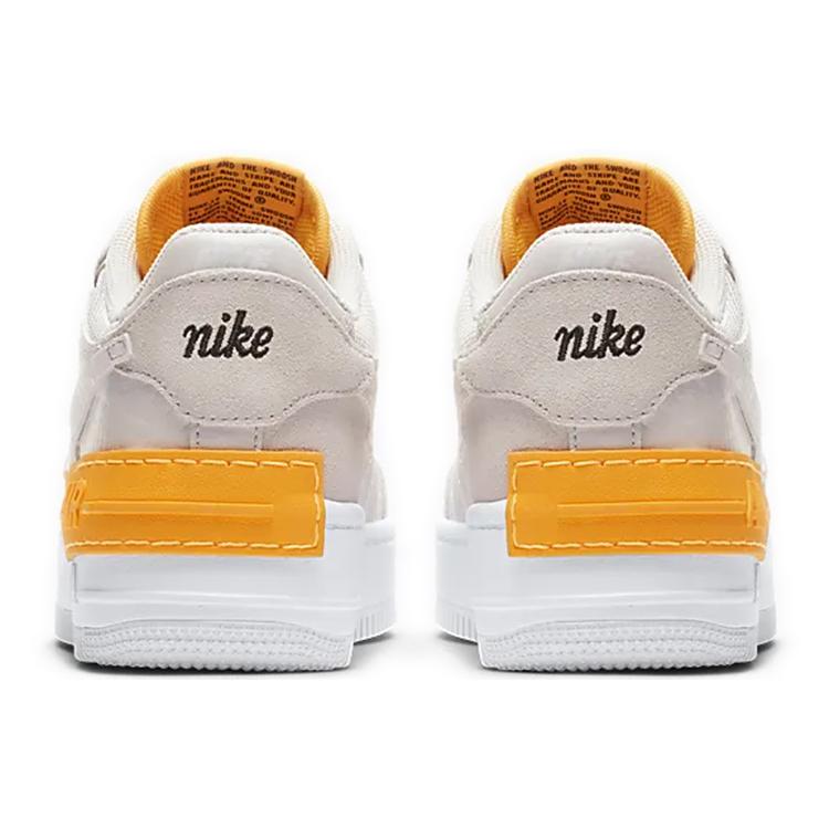 Nike Air Force 1 Low Shadow Grigio Vast Arancio Laser Donna CU3446-001