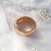 Classic Drum-shaped Spring-Opening Wide-edged Alloy Bangle