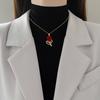 Female Love Rose Charm Gorgeous Necklace