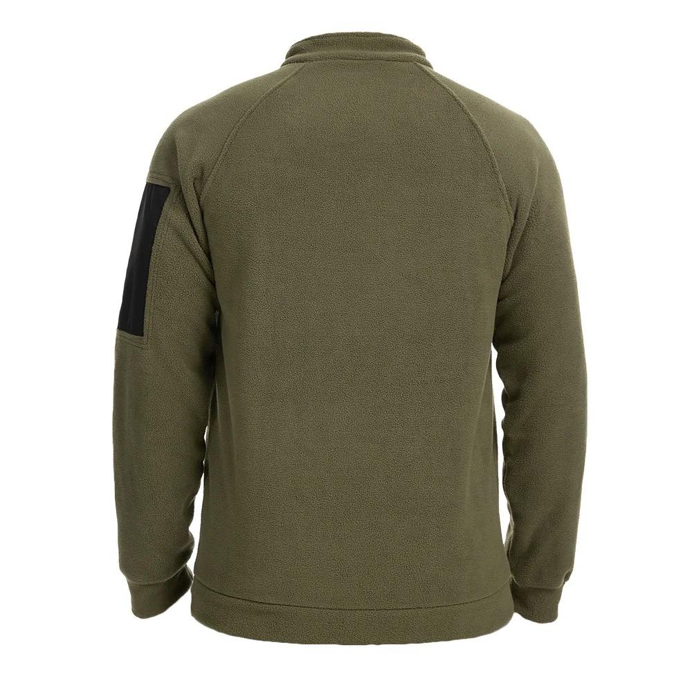 Felpa con maniche raglan da uomo Autunno Inverno Pile Polare Calda Antivento Pullover Casual Monocolore Top Eleganti da Uomo