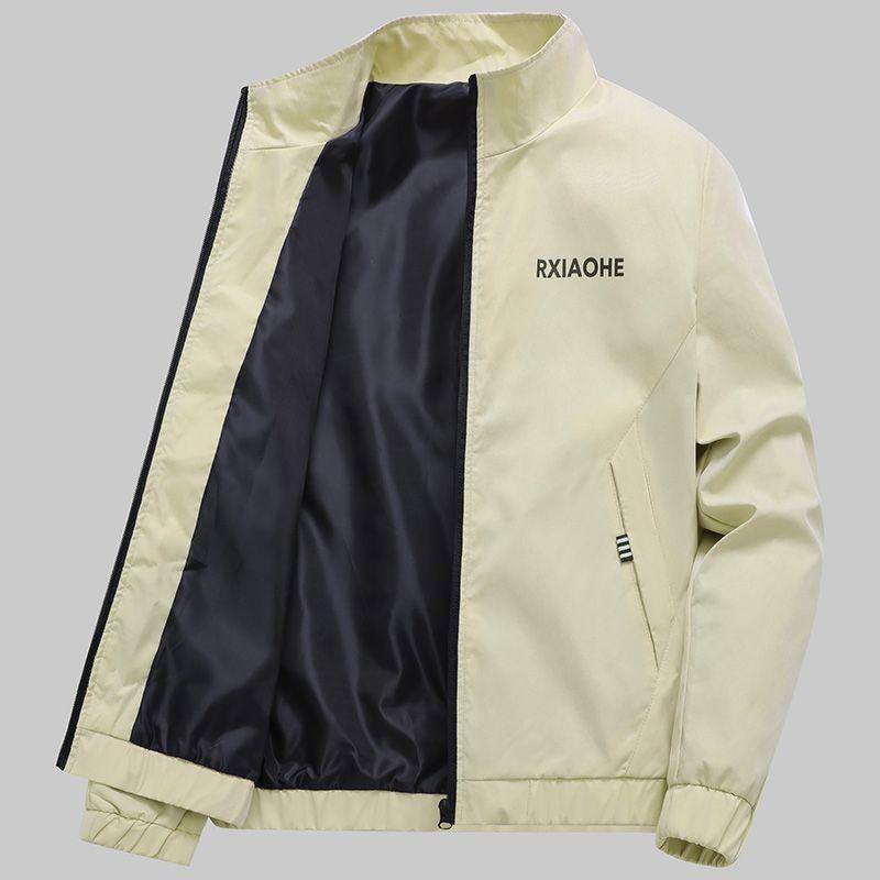 Herren Neue Frühling Herbst Mäntel Trendige Stehkragen Jacken Windjacken Gutaussehende Mäntel Herren Jacken Oberteile