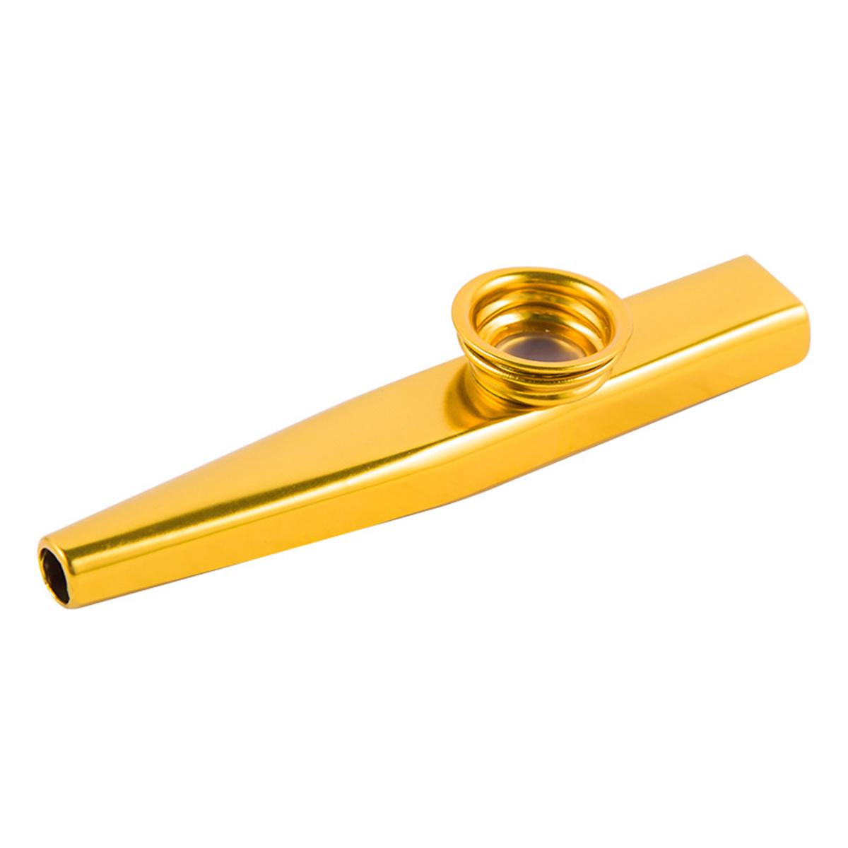 Казу kazoo серебряный алюминиевый сплав с мембраной флейта диафрагма рот казу musical instruments золотой