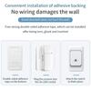 Outdoor Wireless Doorbell Waterproof House Chime Kit 300M Remote EU US Intelligent Smart Door Bell Home 38 Remote Ringtones