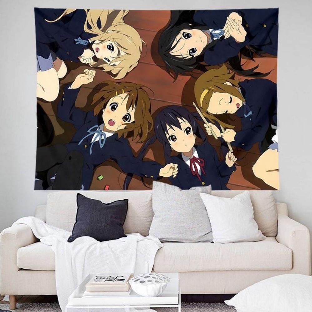 

LightOn Girls background cloth twodimensional girl bedroom dormitory decoration homestay bedside atmosphere anime tapestry 74x94cm(29x37in)
