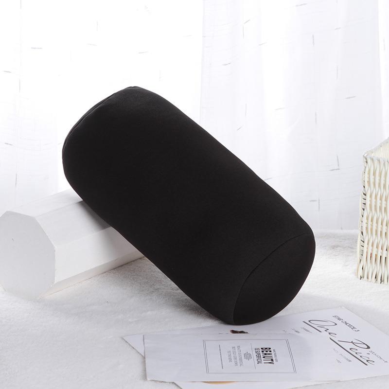 Super Soft Head PillowCase Micro Mini Microbead Back Cushion Pillow Roll Pillow Head Convenient Travel Pillow Bed Decoration