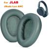 1 Paar Ersatz-Ohrpolster Schwamm Ultraweiche Ohrhörerabdeckung Leder für JLAB JBuds Lux ANC