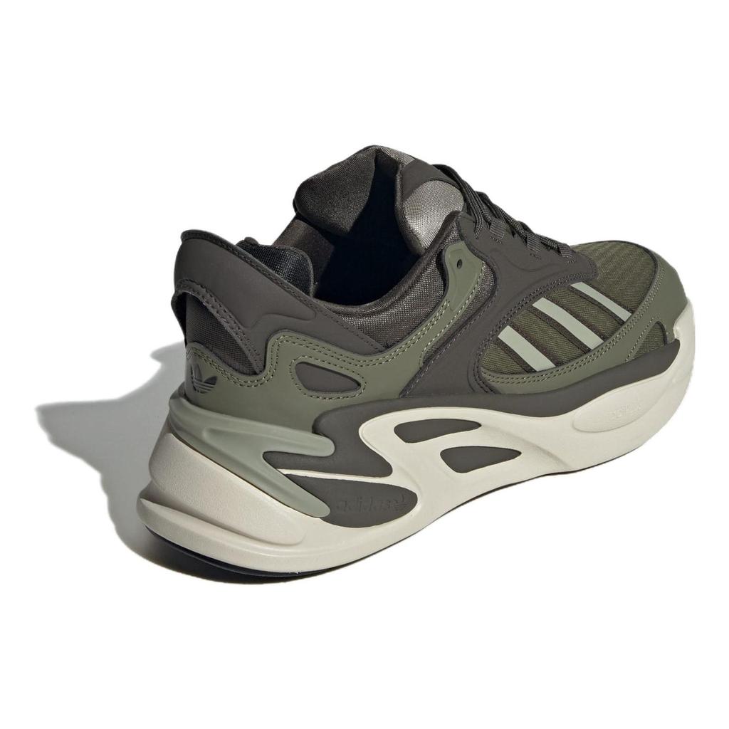 Adidas Ozmorph Focus Olive Unisex Sneakers Green Silver-Pebble Shadow-Olive IE2025