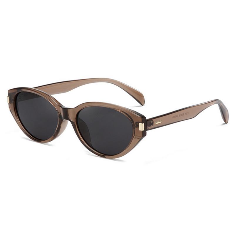 Fashion Sunglasses Korean Style Small Frame Cat Eye Popular Sunscreen Shades For Men And Women -0.5 -1.0 -1.5 To -6.0