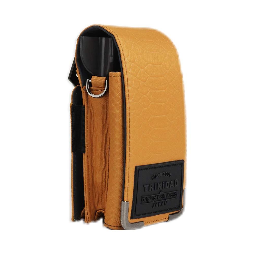 TRiNiDAD Plain Croco tdc2104 nylon mustard