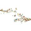 Accessories Branch Birds Wall Stickers Bedroom Living Room Office Background Wall Sofa Decorative Wall Stickers Leaf And