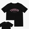 2025 Summer Boys Kids Baseball Printed Cotton T-Shirt Breathable Loose Sweat Absorbing Backstop Youth T-Shirt Fashion Top