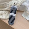 Ladies Autumn and Winter Thickened Warm Simple Striped Thin Wool Boneless Drum Pile Socks