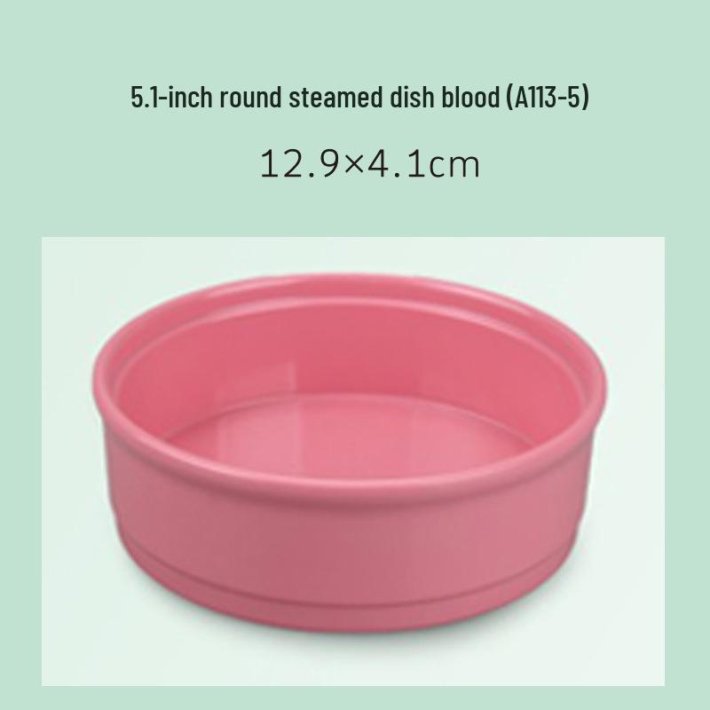 A5 Melamine Steaming Bowl - Small, Colorful, Durable for Fast Food & Steamed Dishes
