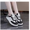 Simple mesh splicing breathable college style women's Korean version ins white shoes versatile casual shoes board shoes women