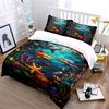 "Underwater World Three-Piece Set" Kid'S And Adults' Bedroom Decor, Exquisite Three-Piece Bedding Set Gift