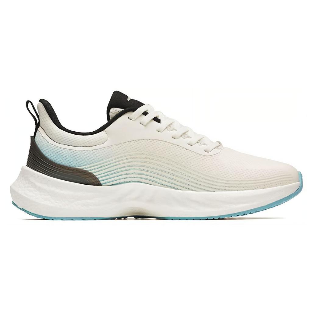 Anta Mars Foam Comfortable Versatile Shock Absorption Non-Slip Wear-Resistant Low-Top Running Shoes Men Sneaker White Blue 112315585-4