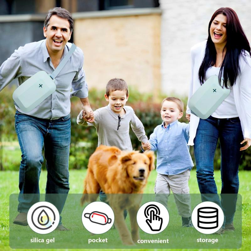 Köpek Eğitimi İçin Ayarlanabilir Köpek Tedavi Kesesi Silikon Kese Yeniden Kullanılabilir Yıkanabilir