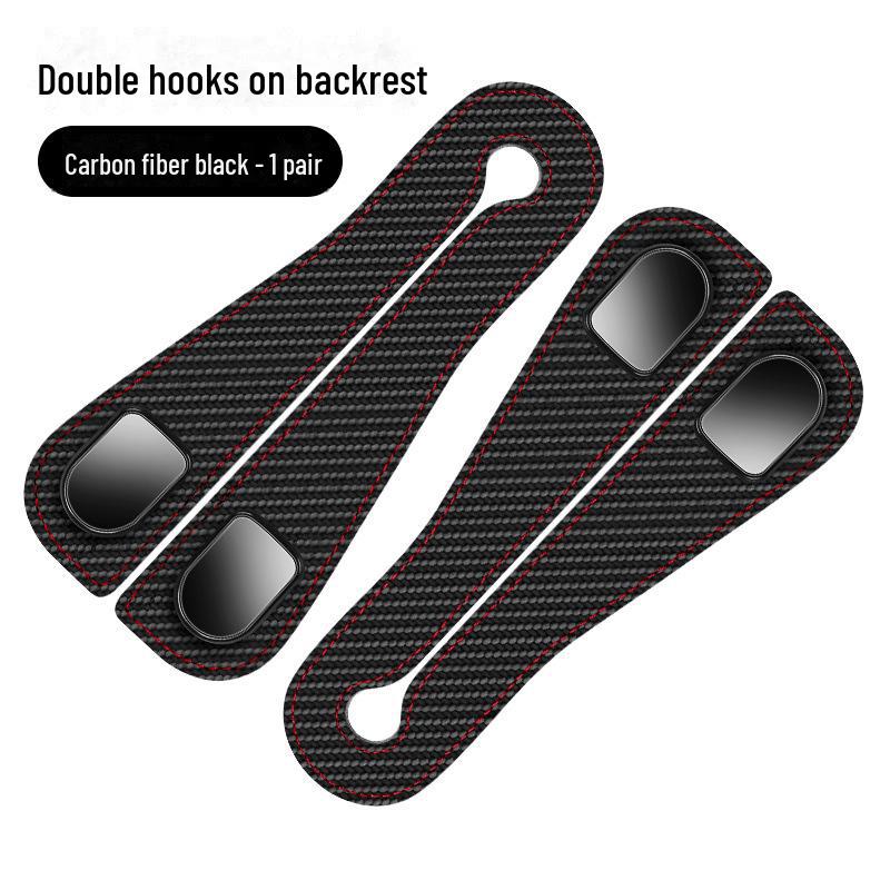 Wildleder Multifunktionaler Autositz Rücken Haken & Handyhalter