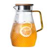 Diller Transparent Glass Kettle and Cup Set