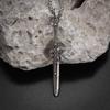 Hot Selling Accessories Big Sword Pendant Men's Punk Style Hip Hop Necklace Statement Accessories Necklace