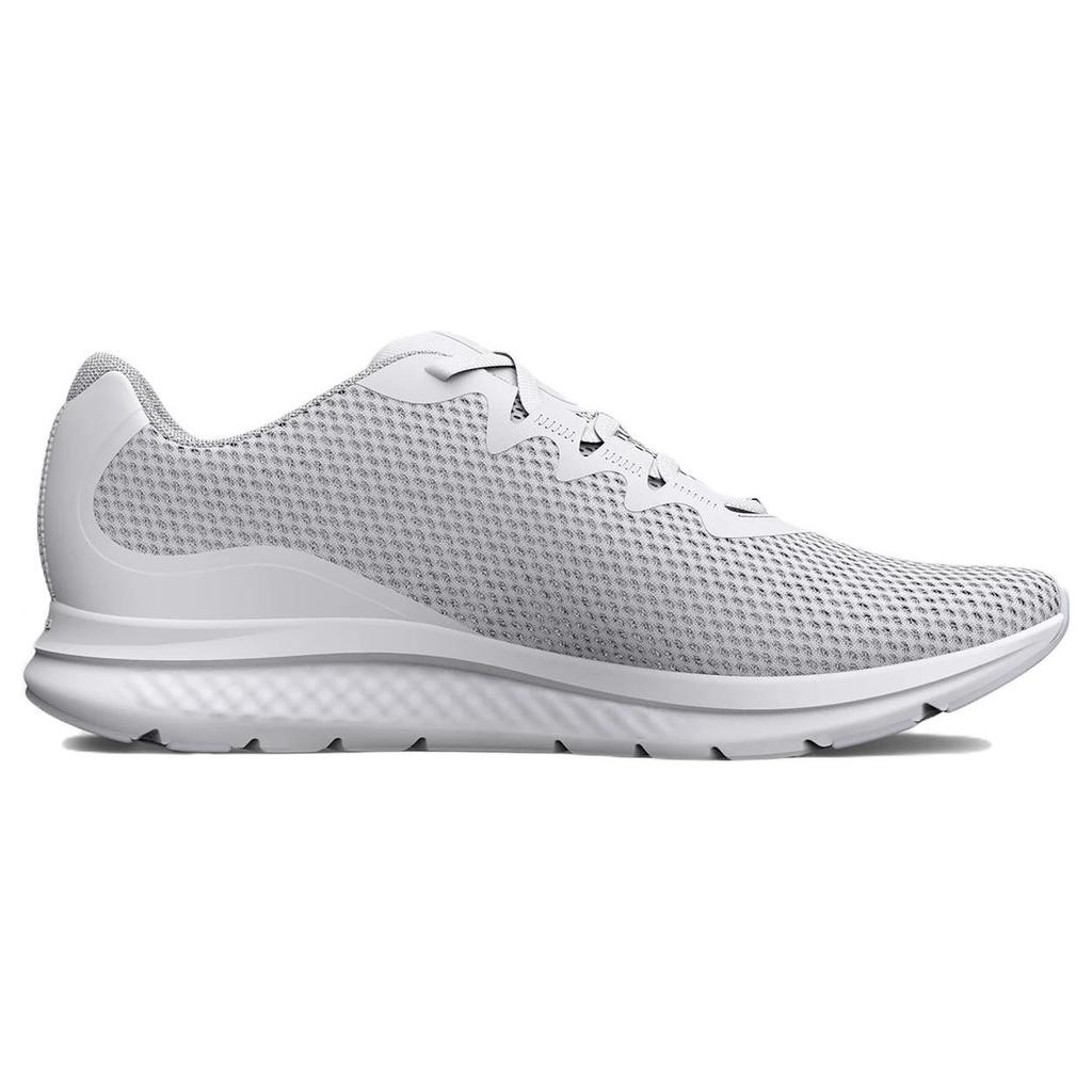 Under Armour Charged Impulse 3 Triple White Men Sneakers 3025421-100