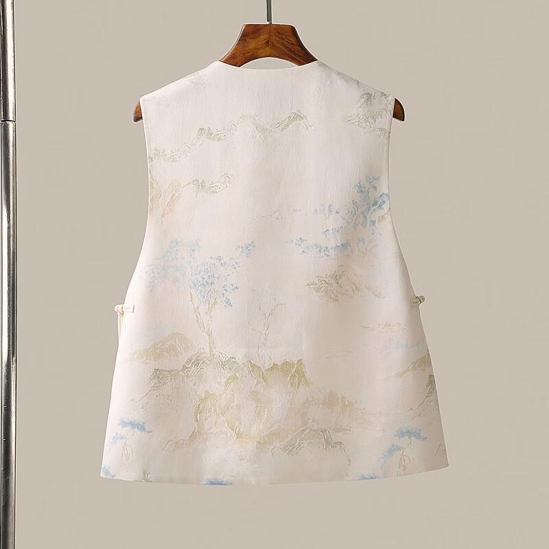 Women's New Chinese Style Jacquard Vest