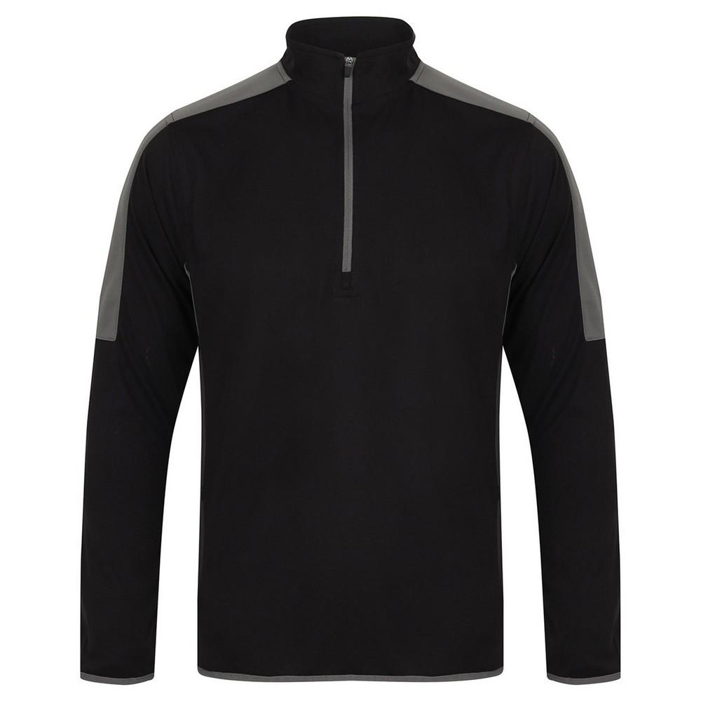 Finden & Hales Unisex Adult Contrast Detail Midlayer