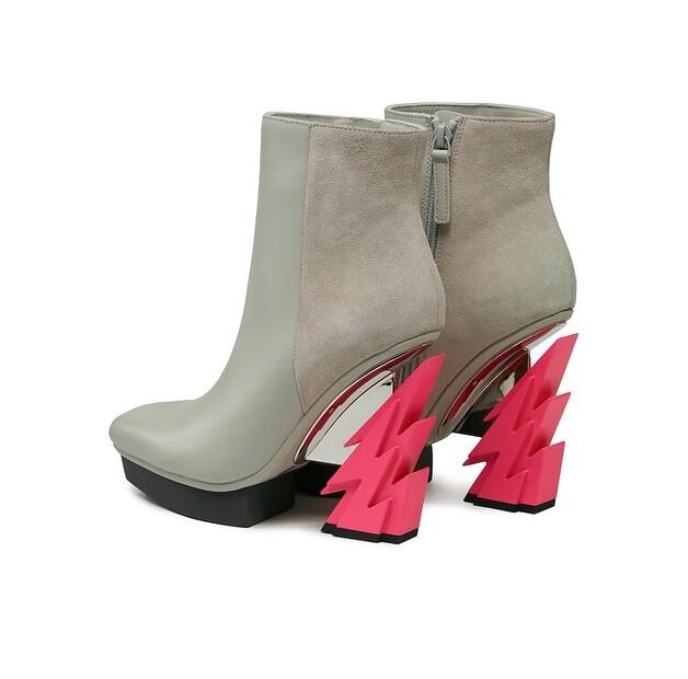 Ankle Boots United Nude Glam Square 1075079816, White