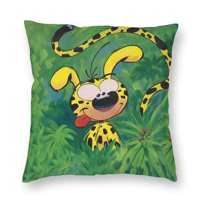 

Marsupilami Cushion Cover 40x40 Decoration Printing Cartoon Anime Characters Throw Pillow for Sofa Double Side 55x55cm