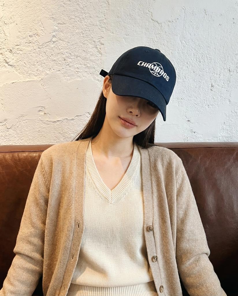 CHAMBROS Signature Logo Ball Cap [Navy]