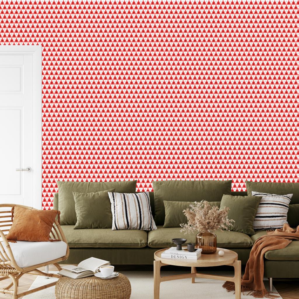 Coral Triangles Wallpaper for Living Room and Bedroom 50x1000