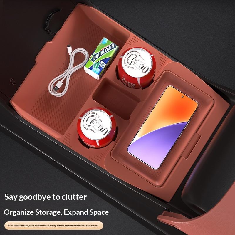 Suitable for Changan Cs75 Plus (2026 Model, 4th Generation) Center Console Under-storage Box - Organizer, Decorative Storage Box