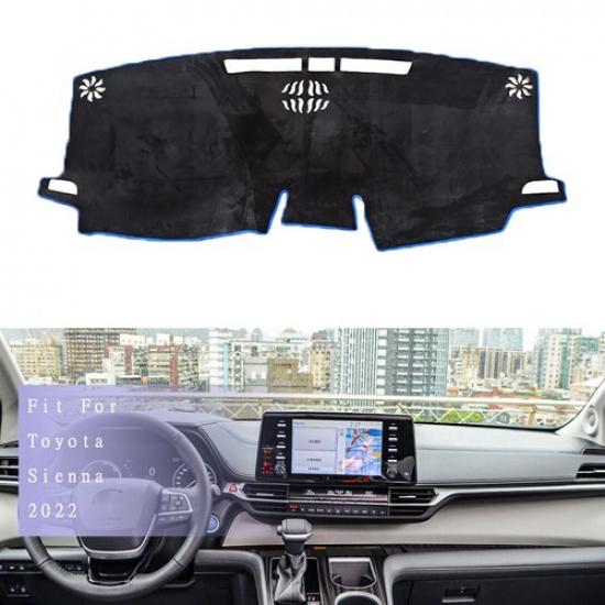 DashMat Cover Dashboard Non-slip Sun Protector Mat For Toyota Sienna