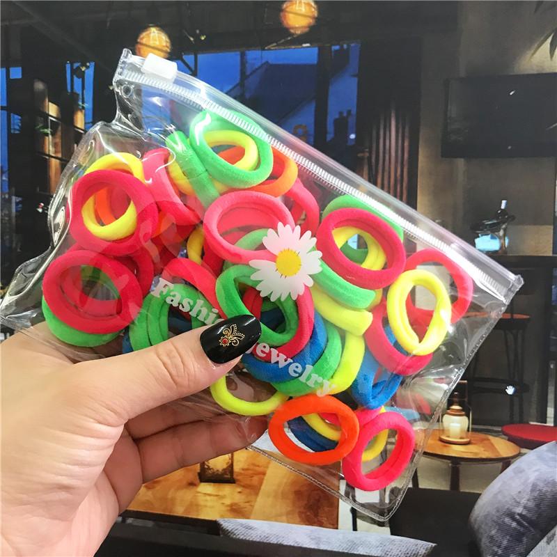Women Hair Clip Accessories Set Elastic Ponytail Holder Rubber Coil Bands Kids Simulated Pearl Barrettes for Girls Headwear