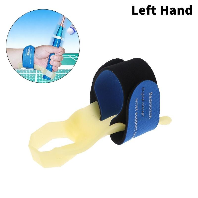 Supporto per Polso da Badminton Regolabile Allenatore Stabilizza il Tuo Polso Per Varie Dimensioni della Mano Con Forte Supporto Racchetta da Badminton