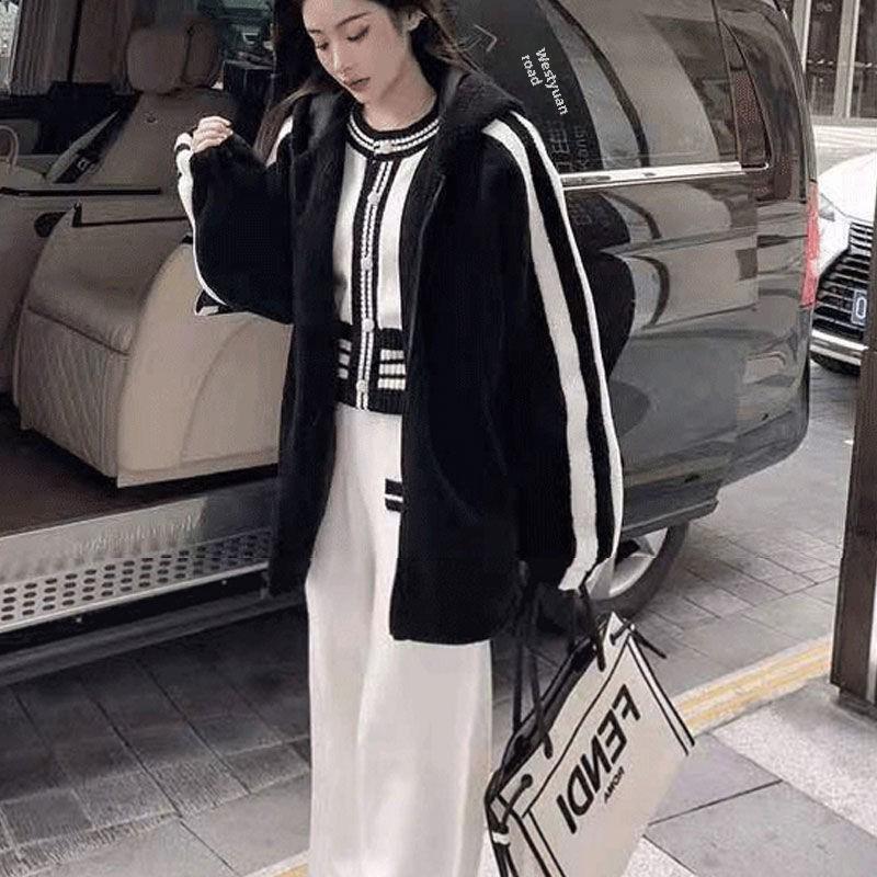 Damen Zweiteiler Frühjahr 2023: Vielseitiger Süßer oder Kantiger Kleiner Duftstil für den Herbst