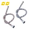 G1/2 G3/8 G9/16 1 Paar Edelstahl Flexible Sanitärrohre Kalt Warm Mischbatterie Wasserzuleitungsrohr Schläuche Badezimmerteil 50cm
