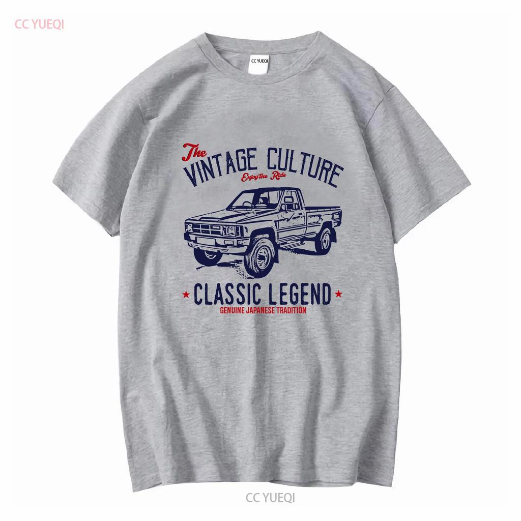 JAPANESE PICK UP TRUCK HILUX MK4 1983 3 NEW COTTON T SHIRT Long or Short Sleeves Vintage Washed Top For Everyday Wear Graphic