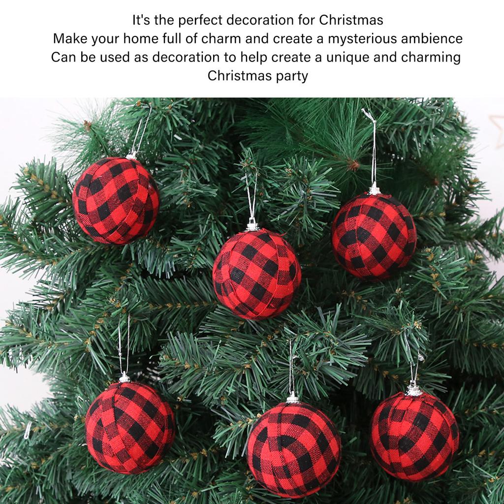 6Pcs 70mm 2.76 Inch Christmas Ornaments  S Christmas Tree Decoration  S New Year S Decor