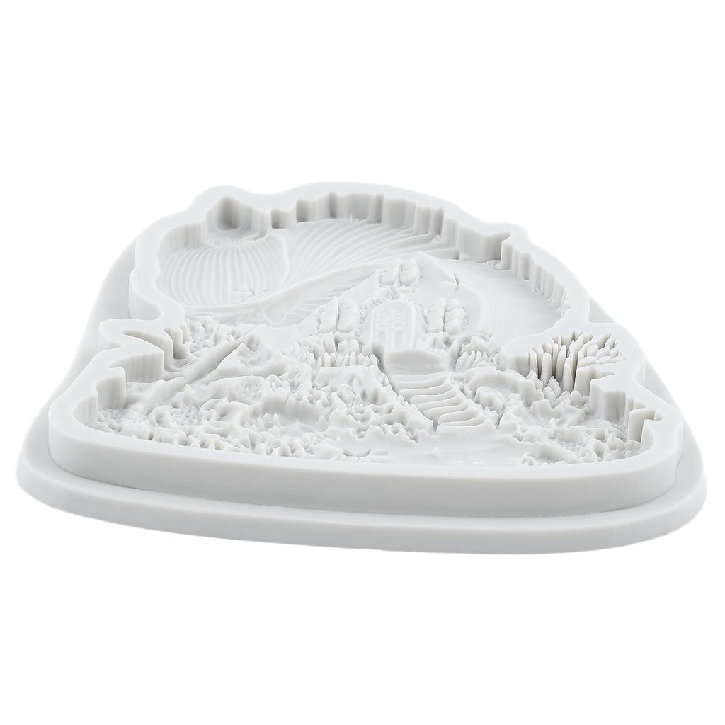 Shell House Silicone Mold Conch House Fondant Molds Cake Decorating Tools Theme Cake Dessert Decorated Chocolate Candy Mold