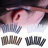 10 Pairs Silicone Anti Slip Ear Hook Eyewear Transparent Anti Slip Silicone Ear Hook Temple Tip Holder Eye Glasses Accessories