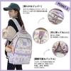 FANDARE Women's Cute School Backpack with Plush Toy, Large Capacity, A4 Size, 15.6-inch Laptop Storage, Lightweight, Popular, Waterproof, Perfect for