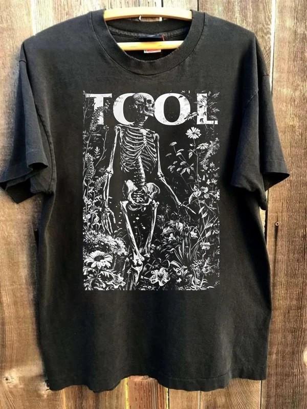Vtg Tool rock music band music band tour poster short sleeve black classic shirt XL
