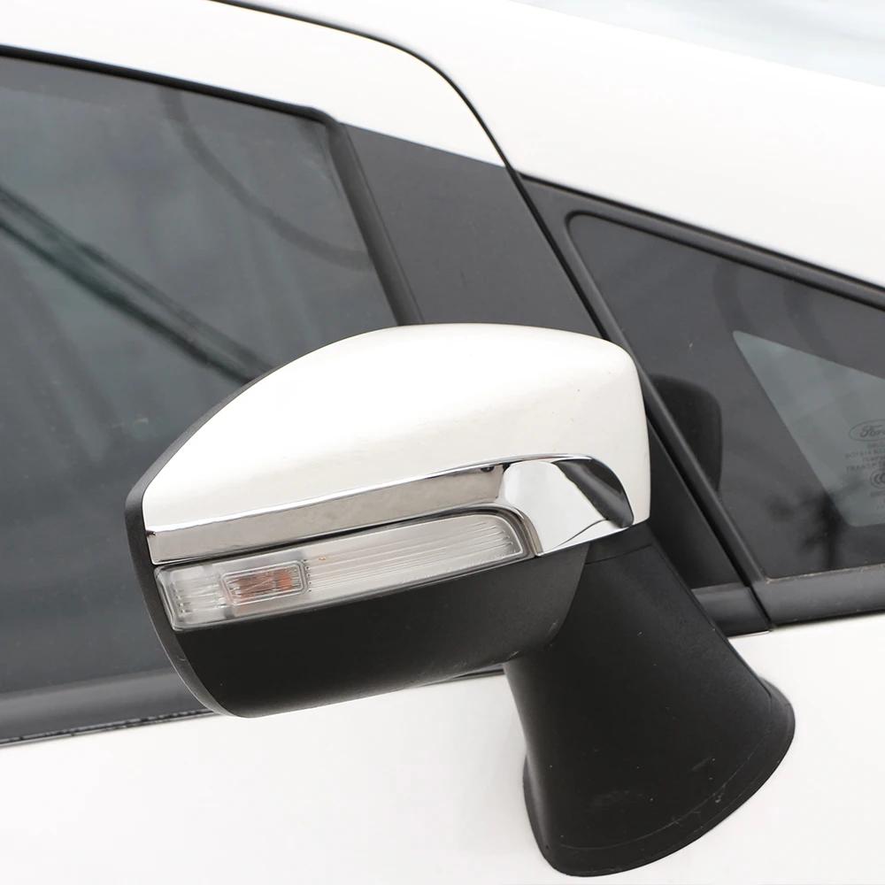 For Ford Ecosport 2013 - 2025 Rearview Mirror Trim Side Mirror Anti-Scratch Sticker Cover 2Pcs Protector Styling Accessories