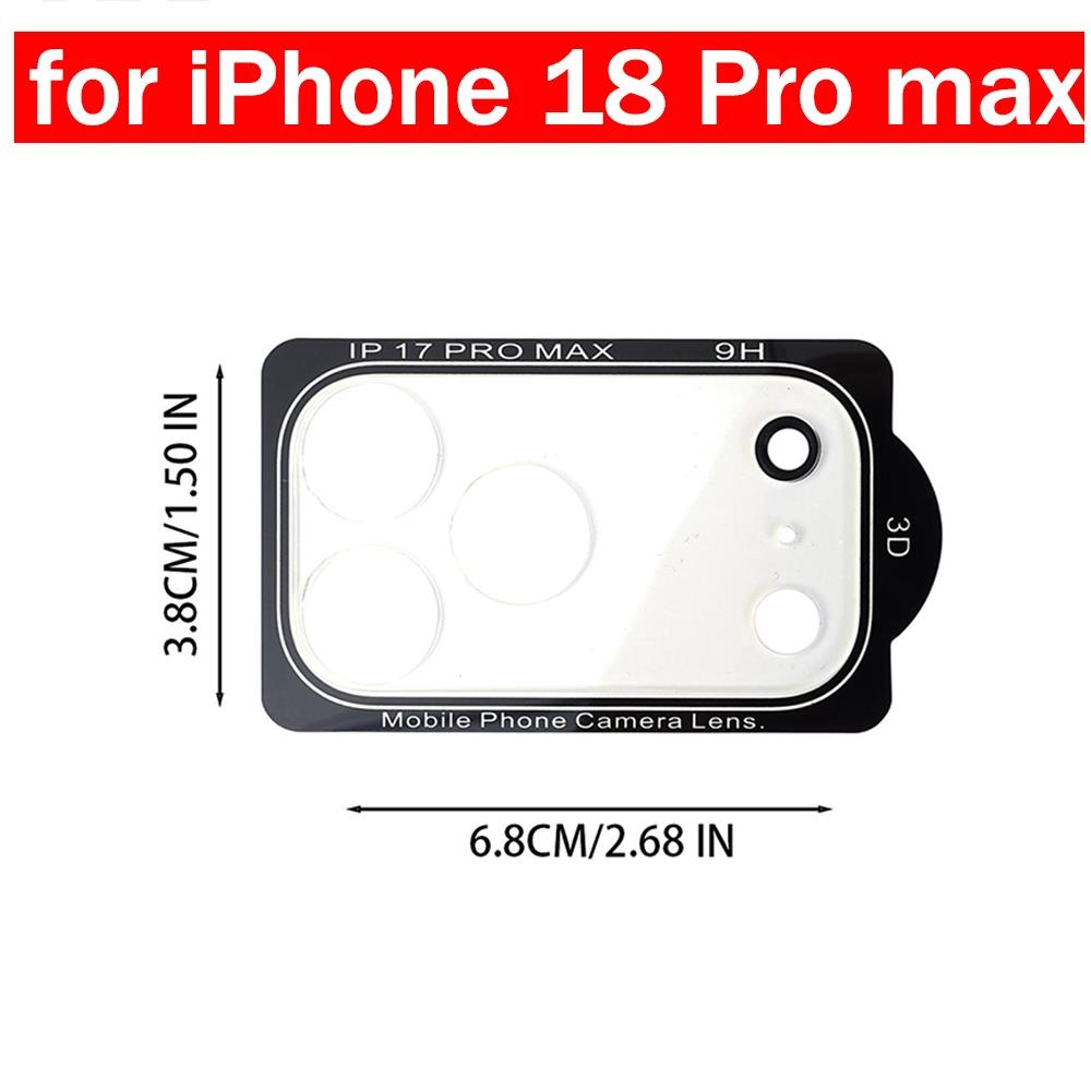 5-1Pcs Tempered Glass Camera Lens Protector for IPhone 18 Ultra Fold 18 Pro Max 3D Full Coverage Anti-scratch Protective Film 4