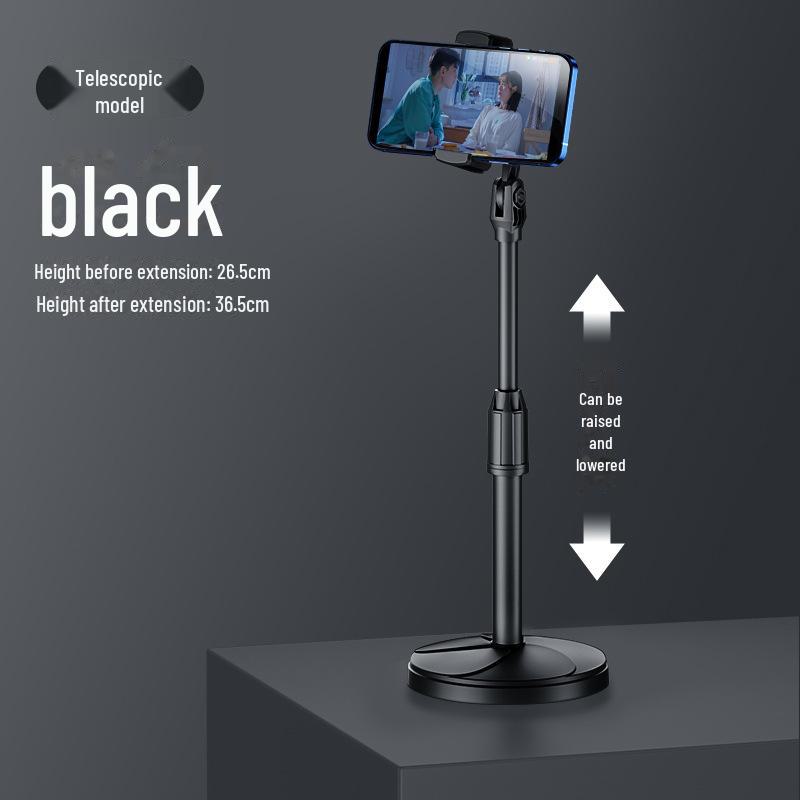 Invisible Mobile Phone Stand: Retractable Desktop Holder for Lazy Live Streaming and Online Classes