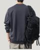Long Plus Simple and Round Solid Loose Dark [foveitaa] Men's Fall/Winter Sweatshirt, Sleeve, Size, Stylish, Collar, Popular, Color, Pullover, Cool,